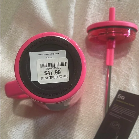 Brumate ERA Pink Leakproof Tumbler with Straw - Picture 3 of 6